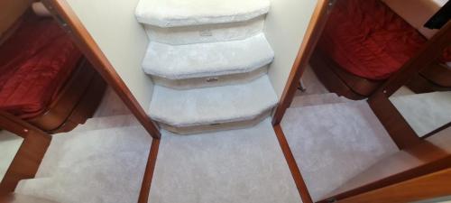 Fitted marine carpets on Pearl 60