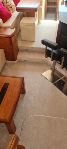 Fully Fitted boat  carpets on Pearl 60