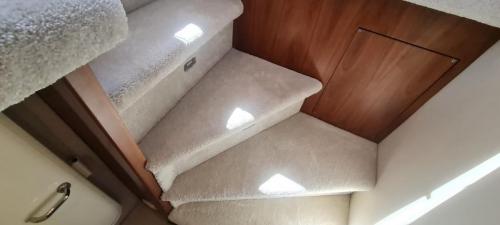 Pearl 60 boat carpets in Ocean Village